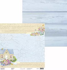 Бумага "Spring Melody. Лист 01" (Scrapodelie)