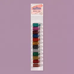 Набор глиттера "Радужные дни", 12 шт Набор глиттера "Радужные дни", 12 шт