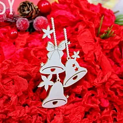 Украшение из чипборда "Колокольчики" (Fantasy) Украшение из чипборда "Колокольчики" (Fantasy)