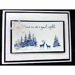 Папка для тиснения А6 "Снежинки" (Darice) Папка для тиснения А6 "Снежинки" (Darice)