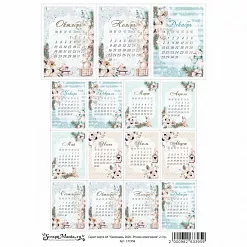 Скрап-карта А4 "Календарь 2020. Этника новогодняя" (ScrapMania) Скрап-карта А4 "Календарь 2020. Этника новогодняя" (ScrapMania)