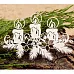 Чипборд "Новогодние свечи", 9,5х6,5 см (LeoMammy)