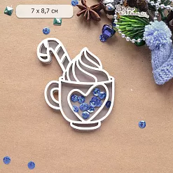 Шейкер "Волшебный снегопад. Чашечка с сердечком. Маленький", 7х8,7 см (ScrapMania) Шейкер "Волшебный снегопад. Чашечка с сердечком. Маленький", 7х8,7 см (ScrapMania)