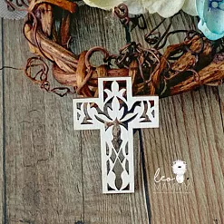 Чипборд "Крестик" (LeoMammy)