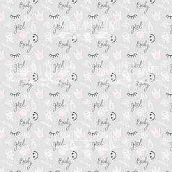 Набор бумаги 20х20 см "Scandi Baby Girl", 10 листов (Фабрика Декору)