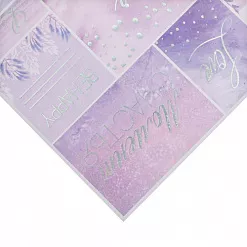 Бумага с голографическим фольгированием "Be happy" (АртУзор) Бумага с голографическим фольгированием "Be happy" (АртУзор)