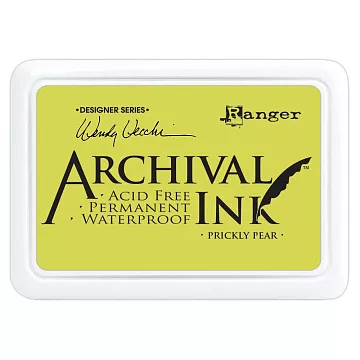 Водостойкая перманентная подушечка Archival Ink Prickly pear опунция (Ranger) Водостойкая перманентная подушечка Archival Ink Prickly pear опунция (Ranger)