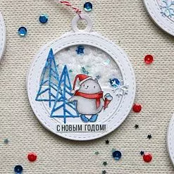 Штамп "Три медведя", 5 см (Скрапклуб)