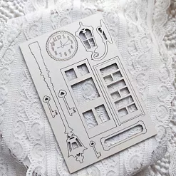 Чипборд "Dreams come true. Часы" (DreamLight Studio) Чипборд "Dreams come true. Часы" (DreamLight Studio)