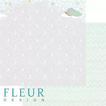 Бумага "В облаках. Звёздная ночь" (Fleur-design)