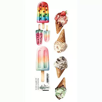 Бумага 6х30 см "Memories from the Trip 01. Для вырезания" (Alchemy of Art)