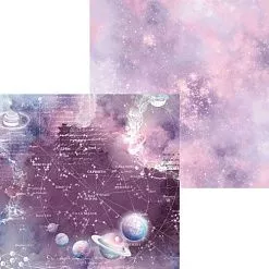 Набор бумаги 30х30 см "Астроном", 8 листов (Scrapodelie)