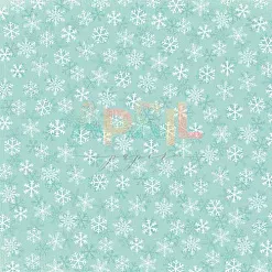 Набор бумаги 30х30 см "Снежная нежная", 13 листов (April Paper)