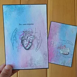 Штамп "Прими", 5,6х1,9 см (Скрапклуб)