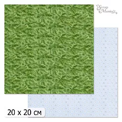 20х20 Бумага "Волшебный снегопад. Дизайн 4" (ScrapMania)