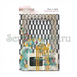 Набор вырубок из ацетата "Этот дивный мир" (Glitz) Набор вырубок из ацетата "Этот дивный мир" (Glitz)