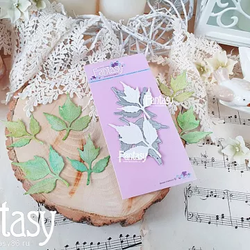 Нож "Листики клёна 1544", 2,2х4,7 см (Fantasy)