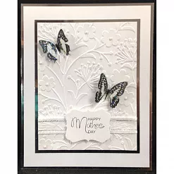 Папка для тиснения А6 "Магия цветов" (Darice) Папка для тиснения А6 "Магия цветов" (Darice)