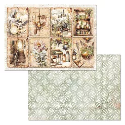 Набор бумаги А4 "Факультет магии", 12 листов (ScrapMania) Набор бумаги А4 "Факультет магии", 12 листов (ScrapMania)