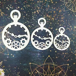 Шейкер "Часы. Маленький", 9,8х6 см (CraftStory)