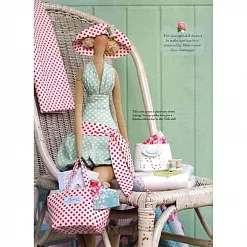 Отрез ткани 50х70 см "Мелкий горошек, цвет светло-зеленый" (Tilda)