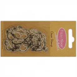 Штамп "Мишка с зайкой" (Fizzy Moon)