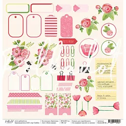 Бумага "Цветение. Мой планер" (Polkadot)