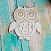 Украшение из чипборда "Сова" (ScrapКрым)