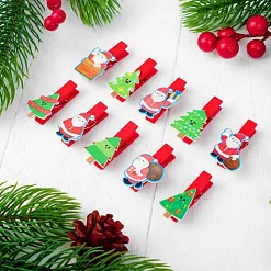 Набор прищепок "Новый год"