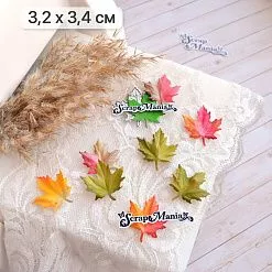 Нож "Лист клена 2", 3,2х3,4 см (ScrapMania)