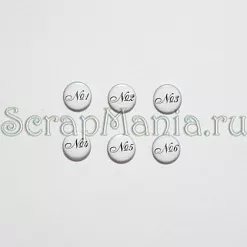 Набор мини-фишек "Номер один" Набор мини-фишек "Номер один"