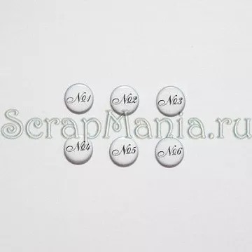 Набор мини-фишек "Номер один"