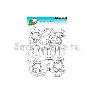 Набор штапов Penny Black "Девочка-ангел"