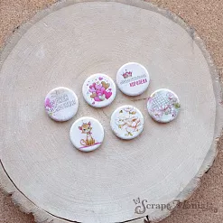 Набор фишек "Маленькая королева" (ScrapMania)