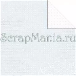 Бумага перламутровая "Снежный день" 