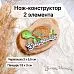Нож "Море. Черепашка", 3х5,5 см (ScrapMania) Нож "Море. Черепашка", 3х5,5 см (ScrapMania)