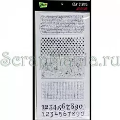 Набор фоновых штампов Glitz "Разные рисунки" Набор фоновых штампов Glitz "Разные рисунки"