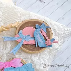 Нож "Дамские штучки. Туфли и шляпка", 4,7х6,8 см (ScrapMania)