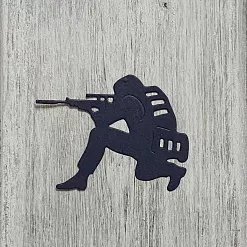 Нож "Солдат 2", 6,1х4,8 см (ArtScrap)