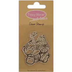 Штамп "Мишка именинник" (Fizzy Moon)