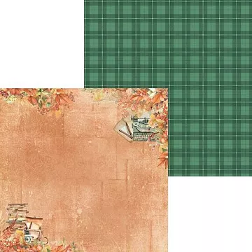 Бумага 30х30 см "Шепот листопада. Лист 06" (Scrapodelie)