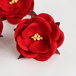 Цветок дикой розы "Красный", 1 шт (Craft)