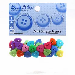 Набор пуговиц "С любовью!" (Dress It Up)