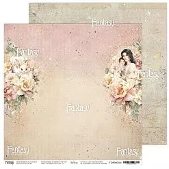 Бумага 30х30 см "Мамино счаcтье 6" (Fantasy)