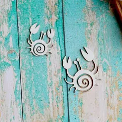 Набор украшений из чипборда "Крабы" (ScrapКрым)