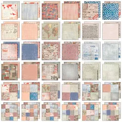 Набор бумаги 30х30 см "Idea-ology. Correspondence", 36 листов (Tim Holtz)