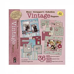 Набор бумаги 30х30 см "Винтажный" (HOTP) Набор бумаги 30х30 см "Винтажный" (HOTP)