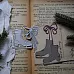 Нож "Фигурные коньки", 5х4,5 см (Scrapfriend) Нож "Фигурные коньки", 5х4,5 см (Scrapfriend)