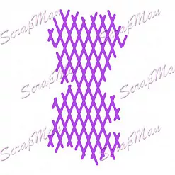 Нож для вырубки "Бриллианты" (Scrapman)