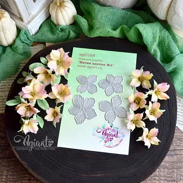Нож "Магия цветов №1", 4,2х4,2 см (AgiArt)